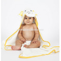 Elefante de lujo con capucha Toalla para bebé | 100% Algodón / Bambú Extra Suave y Absorbente | Tamaño grande para bebés, niños pequeños, recién nacidos y